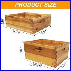 3-Layer Bee Hive Beehive Kit Langstroth Bee Hives