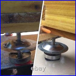3 Pack Bee Hive Feet Beehive Stand Base Accessories Antproof Legs