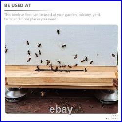 3 Pack Bee Hive Feet Beehive Stand Base Accessories Antproof Legs