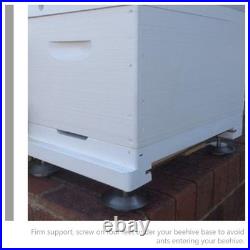 3 Pack Bee Hive Feet Beehive Stand Base Accessories Antproof Legs