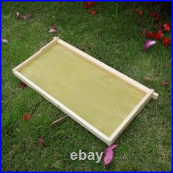 3 Tiers Langstroth Beehive Brood Box Wooden Bee Hive House Beekeeper Beekeeping