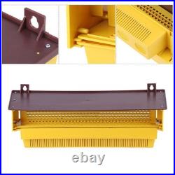 3pcs Plastic Bee Hive Plastic Beekeeping Tools Feed Trough Beekeeping Equipment