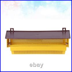 3pcs Plastic Bee Hive Plastic Beekeeping Tools Feed Trough Beekeeping Equipment