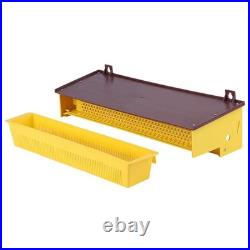 3pcs Plastic Bee Hive Plastic Beekeeping Tools Feed Trough Beekeeping Equipment