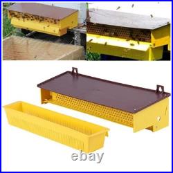 3pcs Plastic Bee Hive Plastic Beekeeping Tools Feed Trough Beekeeping Equipment