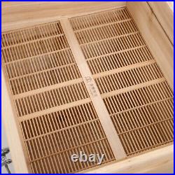 4 Tiers Beehive Box Wooden Hive Frames Beekeeping Beekeeper Honey Brood Boxes UK