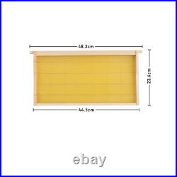 4 Tiers Langstroth Beehive Box Beekeeping Wooden Brood Box with Bee Hive Frames