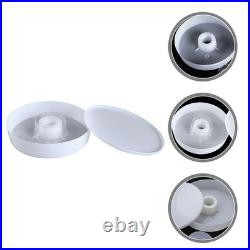 5Pcs Reusable Bee Water Feeder Station White Plastic for Beekeeping Hive Entries