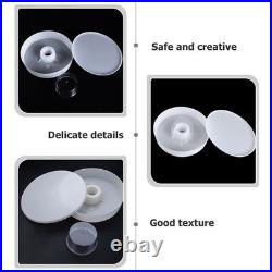 5Pcs Reusable Bee Water Feeder Station White Plastic for Beekeeping Hive Entries