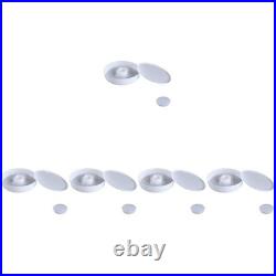 5Pcs Reusable Bee Water Feeder Station White Plastic for Beekeeping Hive Entries