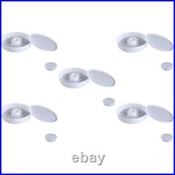 5Pcs White Reusable Bee Waterer Feeder for Beehive Entrance Garden Use