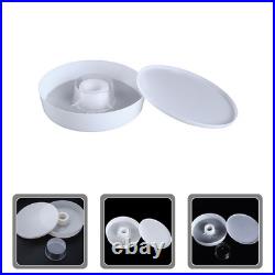 5Pcs White Reusable Bee Waterer Feeder for Beehive Entrance Garden Use