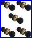 5_Pairs_of_Black_Ebonised_Aged_Brass_Wooden_Beehive_Door_Knobs_Hard_Wood_Rim_01_oxxe