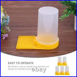 5 Pcs Bee Water Cups for Garden Beehive Feeder Entrance Beekeeping