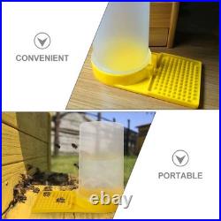 5 Pcs Bee Water Cups for Garden Beehive Feeder Entrance Beekeeping
