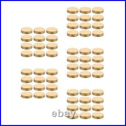 60Pcs Beehive Feeder Lid Durable Iron Bee Watering Station Accessory Golden