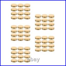 60Pcs Beehive Feeder Lid Durable Iron Bee Watering Station Accessory Golden