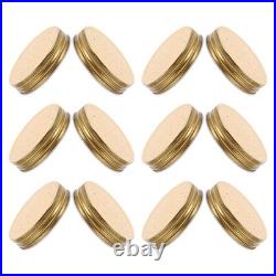 60Pcs Beehive Feeder Lid Durable Iron Bee Watering Station Accessory Golden