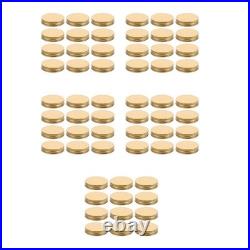 60Pcs Beehive Feeder Lid Durable Iron Bee Watering Station Accessory Golden