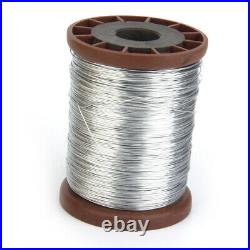 6X 0.5mm 500G Zinc Plating Iron Wire for Beehive Beekeeping Tool