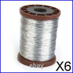 6X 0.5mm Iron Wire For Wax Foundation Hive Frames Bee Keeping Frame Equipment