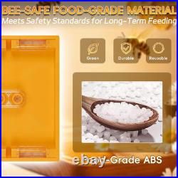 6 Channels Food-Grade Bee Top Feeder, Langstroth 10 Frame Bee Hive Top Feeder