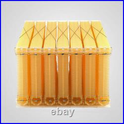 7PCS Auto Collect Honeycomb Beehive Wax Frames Bee Hive Kits Set For Beehive Box