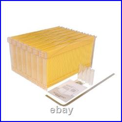 7PCS Auto Flow Honey Beehive Frames Upgraded Bee Comb Harvesting Kit