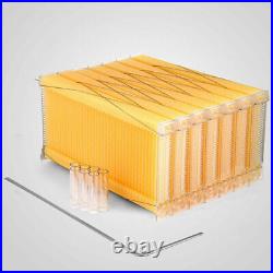 7PCS Auto Free Honeycomb Beehive Wax Frames Foundation Beekeeping Tool Set