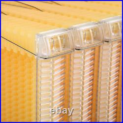 7PCS Auto Honey Hive Beehive Frames Honeycomb Set For Beehive House Box