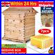 7PCS_Auto_Honey_Hive_Frames_OR_Beehive_Brood_Cedarwood_Box_Beekeeping_House_UK_01_rble