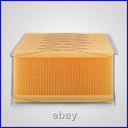 7PCS Auto Honey Honeycomb Beehive Wax Frames Bee Hive Kit Set For Beekeeping Box