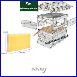 7PCS Beehive Frames For Auto Shed Bee Hive Honey Plastic Frames Beekeeping US