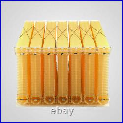 7PCS Free Flowing Honey Hive Bee Frames For Wood Beehive Beekeeping Wooden House