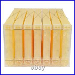7PCS Free Flowing Honey Hive Bee Frames For Wood Beehive Beekeeping Wooden House