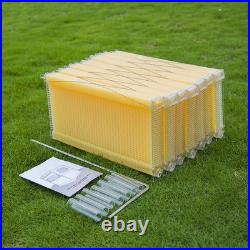 7PCS Upgraded Auto Flow Honey Beekeeping Beehive Bee Comb Hive Frames Harvesting