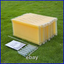 7PCS Upgraded Auto Flow Honey Beekeeping Beehive Bee Comb Hive Frames Harvesting 7PCS Upgraded Auto Flow Honey Beekeeping Beehive Bee Comb Hive Frames Harvesting