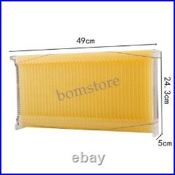 7PCS Upgraded Auto Flow Honey Beekeeping Beehive Bee Comb Hive Frames Harvesting