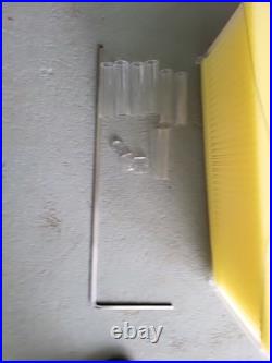 7Pcs Auto Flow Honey Bee hive Frames Beekeeping Kit Bee Hive Auto Harvest Honey