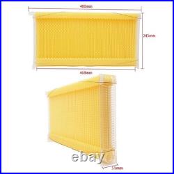 7X Auto Run Honey Frame Comb Shed Bee Frames Plastic Beehive Frame Beekeeping