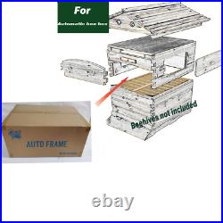7 x Beehive Beekeeping Frames Bee Hive Frame Auto Beehive House Honey Comb Box