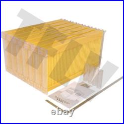 7pcs Honey Comb Box Frame Honey Flowing Bee Hive Frames For Harvest Honey