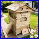 7x_Auto_Flow_Honey_Frames_Cedar_Wax_Dipped_Beehive_Box_Apiculture_Beekeeping_Set_01_gpwx