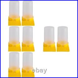 8 Pcs Honeycomb Entrance Feeder Hive Insert Feeder Portable Beehive Water