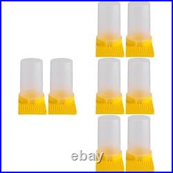 8 Pcs Honeycomb Entrance Feeder Hive Insert Feeder Portable Beehive Water