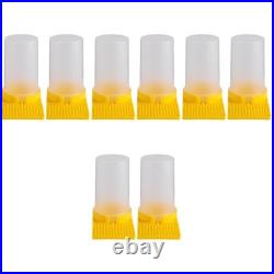 8 Pcs Honeycomb Entrance Feeder Hive Insert Feeder Portable Beehive Water