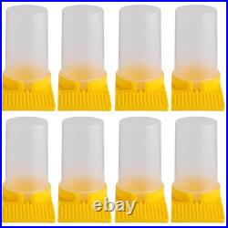 8 Pcs Honeycomb Entrance Feeder Hive Insert Feeder Portable Beehive Water