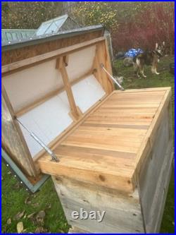 A Layens Bee Hive. Made by Hyde Hives UK. A minimal management Bee Hive