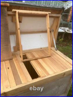 A Layens Bee Hive. Made by Hyde Hives UK. A minimal management Bee Hive