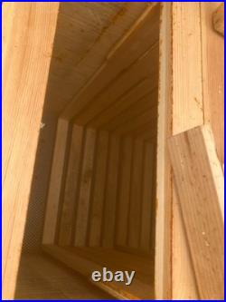 A Layens Bee Hive. Made by Hyde Hives UK. A minimal management Bee Hive